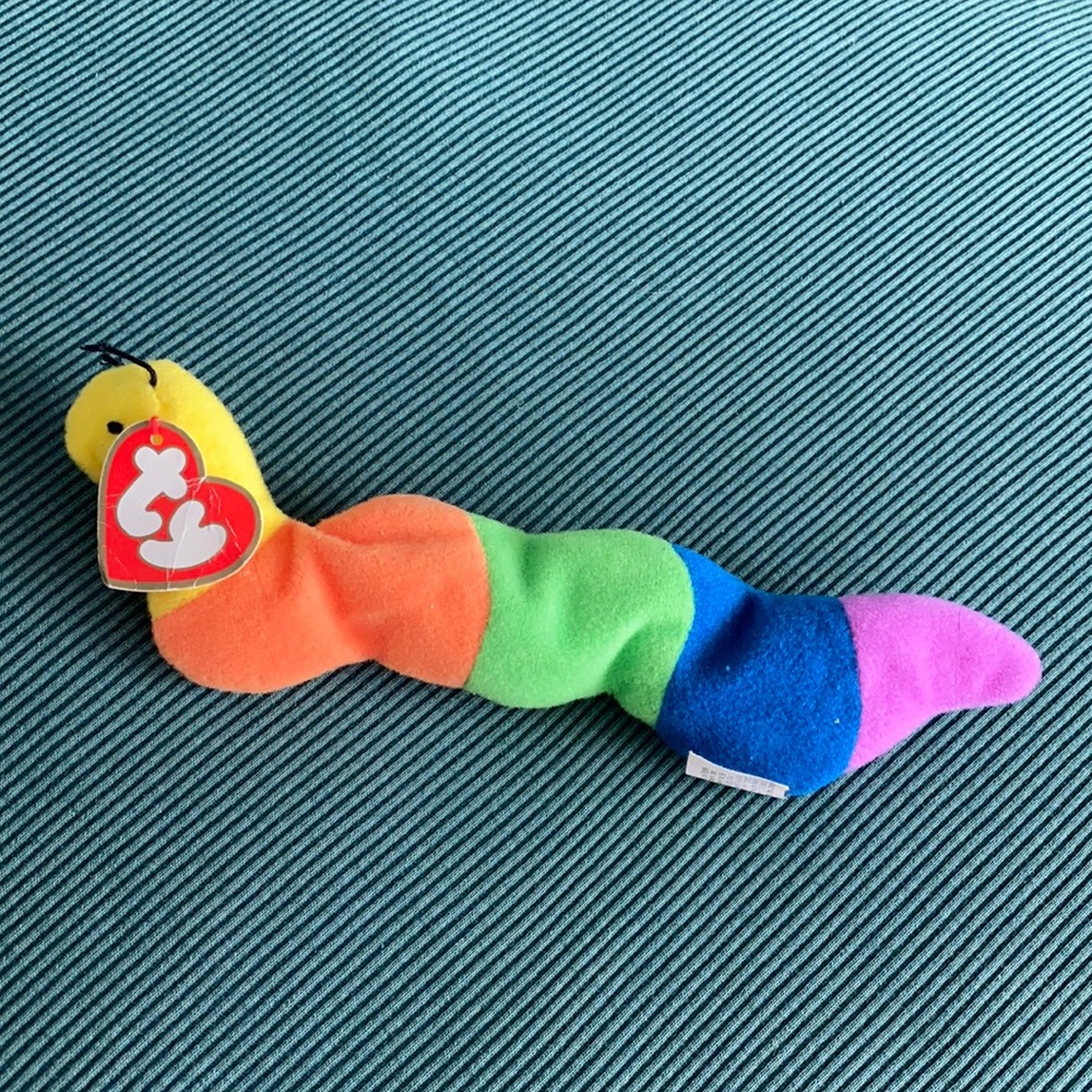 Inchworm Beanie Baby